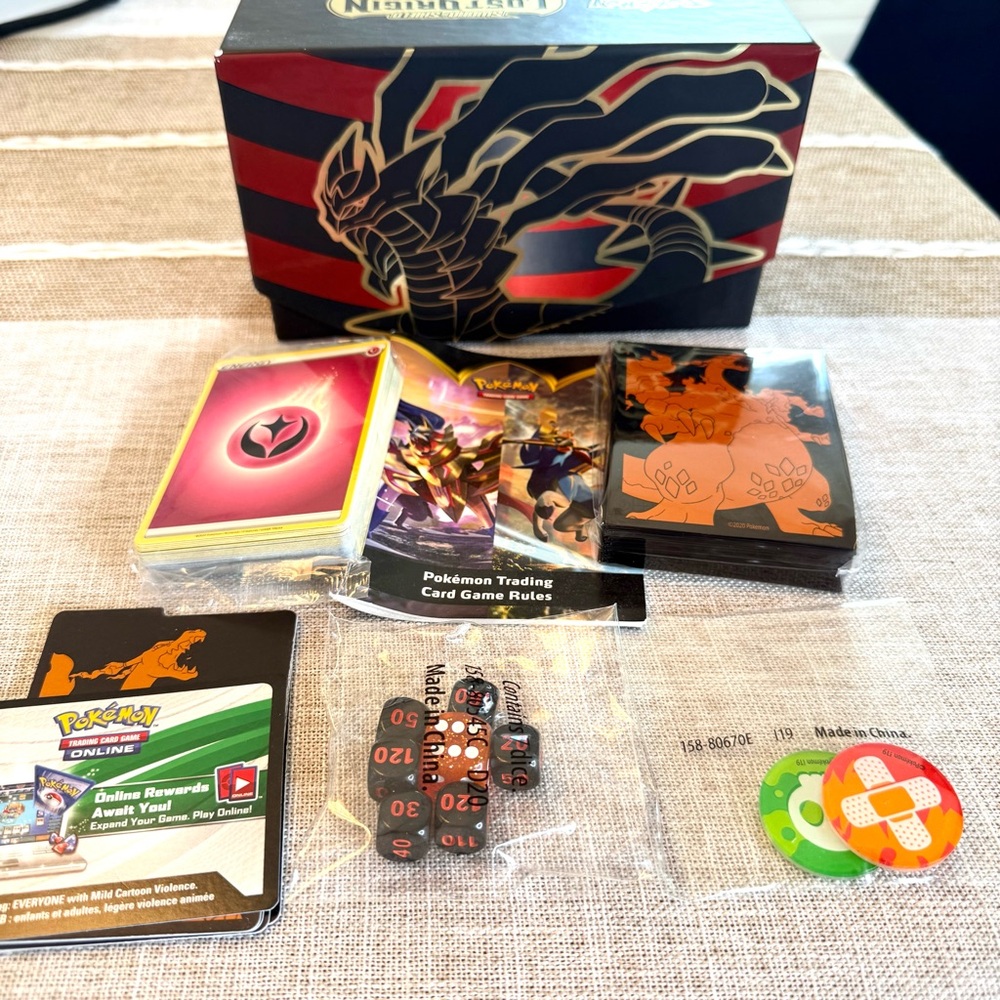 Pokemon Lost Origin Elite Trainer Box (opened) - no packs